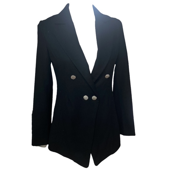 Black Blazer Jacket - Picture 2 of 7